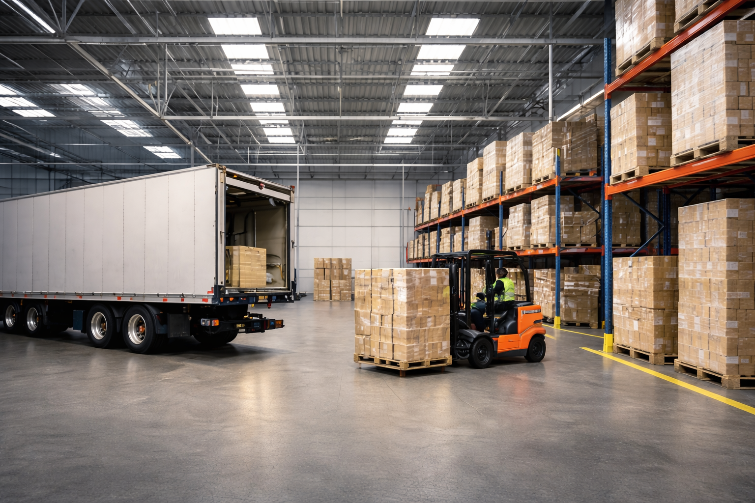 Warehouse storage units